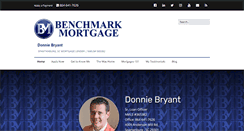 Desktop Screenshot of donniebryant.benchmark.us