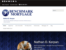 Tablet Screenshot of nathankerpan.benchmark.us